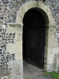 Bledlow church north door